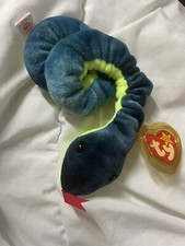 ty Beanie baby Hissy The Snake Rare 1997 Mistakes 