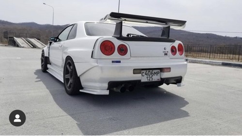 Gtr Trunk Spoiler For Nissan Skyline R34 Gtr34 Neksa Autotuning Ebay