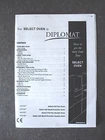 DIPLOMAT SELECT OVEN 610 620 910 920 COOKER INSTRUCTION MANUAL EXPRESS DELIVERY