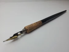 Vintage Eagle Pencil Co Fountain Pen New York USA Neverslip Black 1017