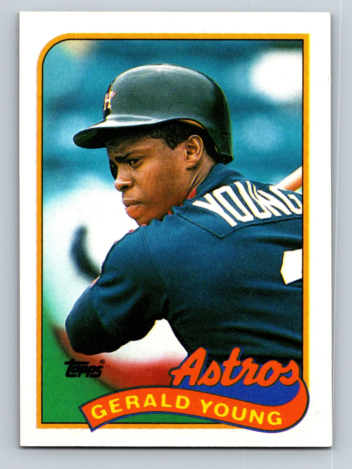 Young Gerald Rapper Gerald Young 1989 Topps #95 Houston Astros | eBay