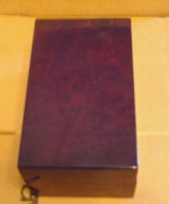 Penhaligons London GIFT Parfum BOX ONLY Burled Wood Limited Coll. Ed 402/1500