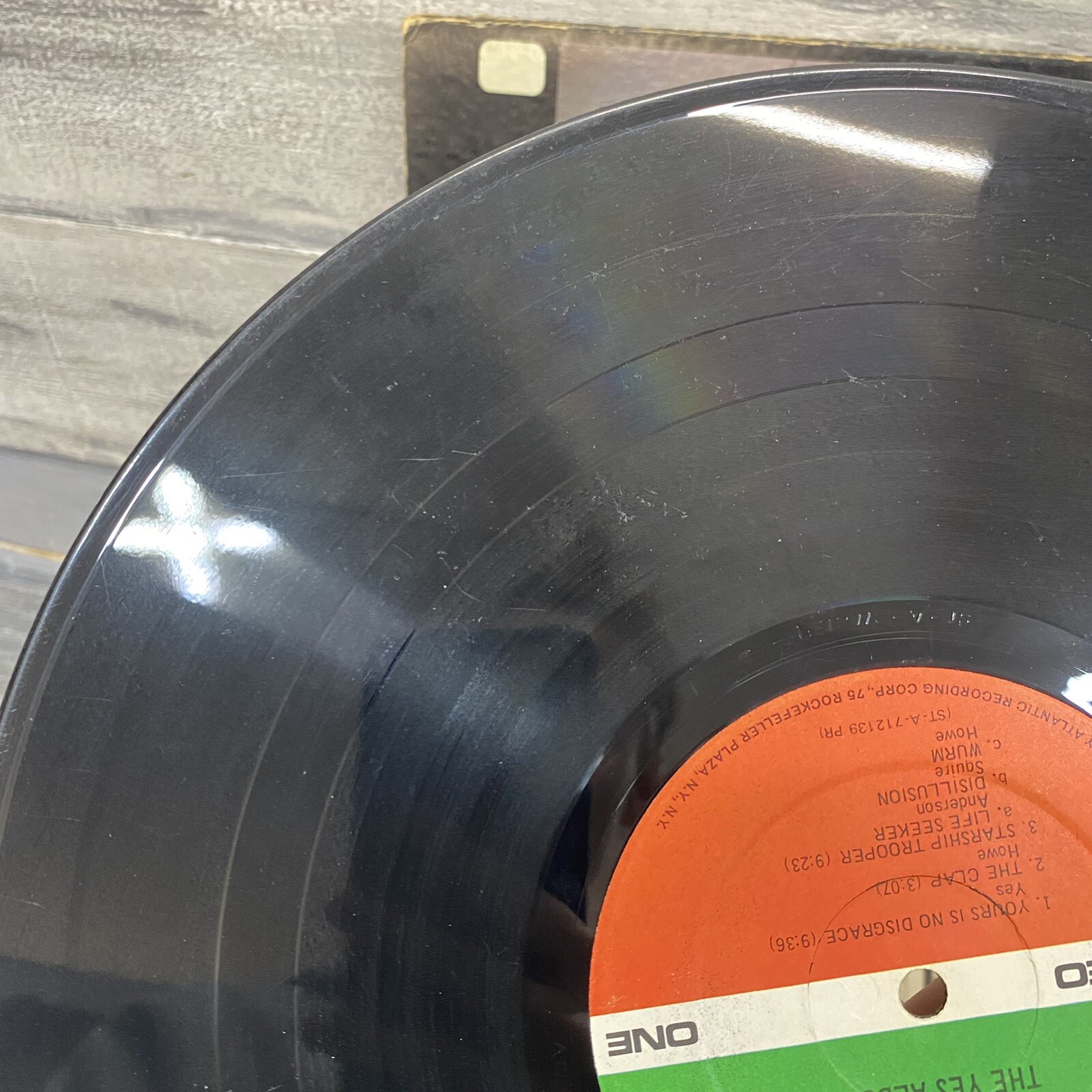 The Yes Album LP Vinyl SD 19131 Gatefold See Pictures Atlantic Records ...