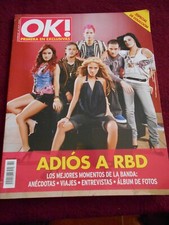 Revista OK REBELDE especial RBD ANAHI CRIS MORENA carretera DULCE MARIA MAITE PERRONI