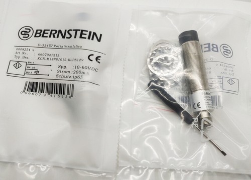 1Pcs New for BERNSTEIN KCN-M18PS/012-KLPS12V Inductive proximity switch sensor - Picture 1 of 3