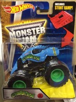 Hot Wheels Monster Jam Blue Crushstation 2016 Truck Includes Stunt Ramp on sale Hot Wheels Monster Jam Blue Crushstation 2016 Truck Includes Stunt Ramp on sale