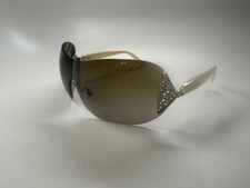 Bvlgari BV6061B Sunglasses, color 325/13 pale gold frame/brown gradient lens NEW