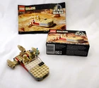 Star Wars Lego Set 7110: Landspeeder, COMPLETE w Box & Instructions