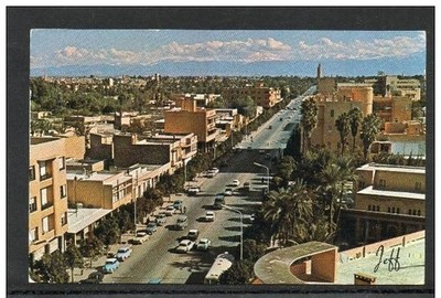 (14)  MAROKKO  -- MARRAKECH -AVENUE MOHAMMED V