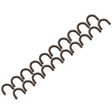 20PK 1/2" Thick Weld On U Steel D Ring Rope Hook Tie Down Trailer Truck