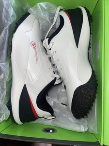 G/Fore Men's G/18 Golf Shoes: Snow/Onyx Size 11