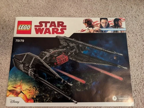 LEGO Star Wars The Last Jedi: Kylo Ren's TIE Fighter (75179) Complete Used Set