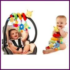 Cute Activity Musical Spiral Crib Stroller Car Seat Travel Hanging Toys Baby