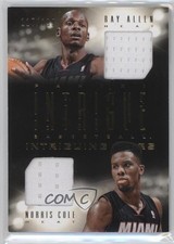 2013 Panini Intrigue Intriguing Pairs Jerseys /199 Ray Allen Norris Cole HOF 7y2