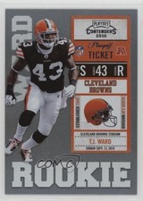 2010 Playoff Contenders Playoff Ticket /99 TJ Ward #192 h9z