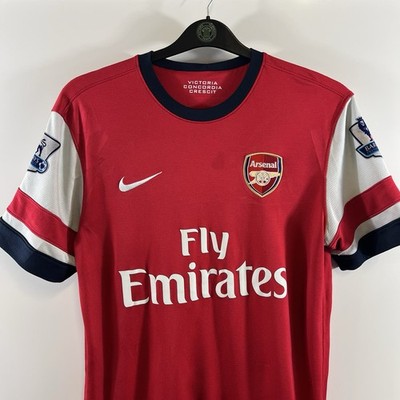 Arsenal S.Cazorla 19 Home Football Shirt 2012/14 Adults Medium