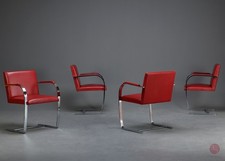 Knoll Brno Freischwinger Leder