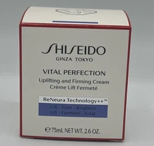 Shiseido Vital Perfection Uplifting and Firming Cream Enriched 2.6 oz - 75 ml