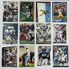 Stars Football Cards Lot Kurt Warner Daryl Johnston Warren Moon Rod Woodson