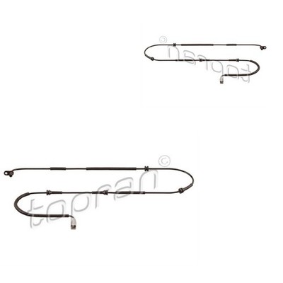 2x TOPRAN Sensor Raddrehzahl hinten links rechts für Peugeot Expert Kasten