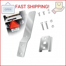 Fixirons Slow Moving Vehicle Sign Bracket Vehicle Sign Mounting Bracket for Trac