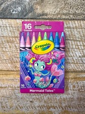 2017 Mermaid Tales Crayola Crayons 16 Count