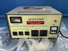 SEVEN STAR AR-5000 AUTOMATIC VOLTAGE REGULATOR