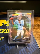 Cam Ward #352 Silver Prizm 2025 Panini Prizm - Rookies (RC)