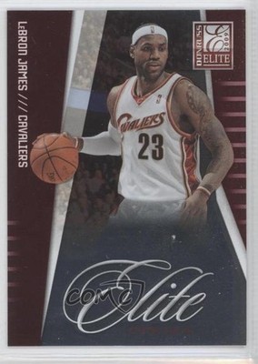 2009-10 Donruss Elite Series Red 156/249 LeBron James #5 0b9