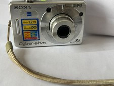 Sony Cyber-shot DSC-W70 7.2MP CCD Digital Camera Tested OEM Battery  Charger