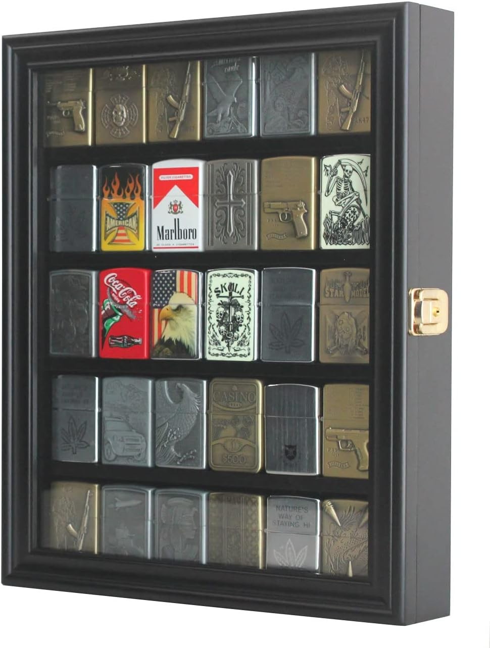 S Display Case Cabinet For Sport, Military, Match Books &ndash; 