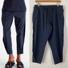 PASKHO Sanctuary Ankle Pants M L Tech UV Stretch Utility Travel Androgynous Navy