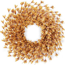 26 Inch Fall Wreath for Front Door, Autumn Thanksgiving Decor