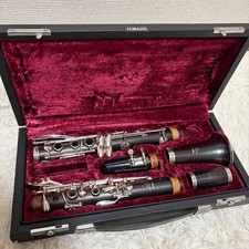YAMAHA YCL-450 Clarinet Grenadilla Excellent Condition With Hard Case Mouthpiece