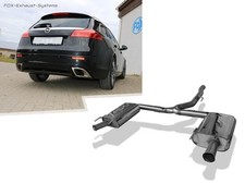  Edelstahl Duplex Sportauspuff Opel Insignia OPC Sports Tourer