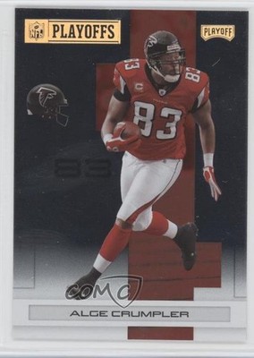 2007 Playoff NFL Playoffs Gold Metalized 21/149 Alge Crumpler #5 y0i