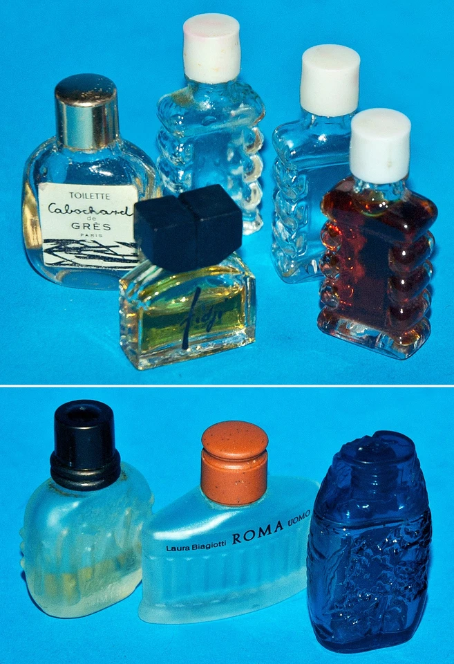 13 MINI PARFUM FLACONS EAU DE TOILETTE teils OVP meist leee MIT SELTENEN STÜCKEN - Bild 3 von 4