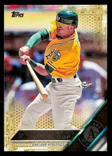 2016 Topps #111 Coco Crisp /2016 Gold Oakland Athletics