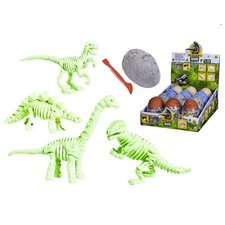 Simba, Dino Skelett im Ei Ausgrabung, 4fach sortiert