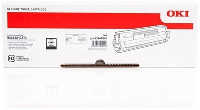 Toner Oki MC853/873 schwarz, 7K