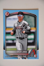 2025 Bowman Druw Jones  #BP-138 Sky Blue Paper /499 Diamondbacks
