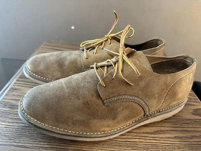 Red Wing Heritage USA  3302 Weekender Oxford Shoes **missing Inserts