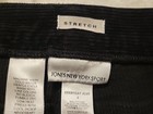 Jones New York Sport  Black Stretch Corduroy Pants Women's Size 8 — photo 9