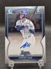 2023 Bowman Draft Chrome Prospect Auto Hunter Haas #CDA-HHA Autograph 