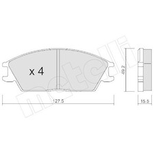 Kits de frein Hyundai PONY