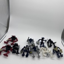 Lego Bionicle Set Of 10 Assorted McDonalds Happy Meal Toy Figure 2006 2007 2008