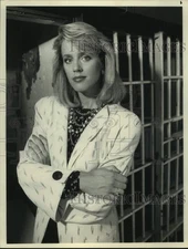 1989 Press Photo Deborah Norville, "Bad Girls" News Special Correspondent