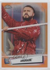 2021 Topps Chrome WWE Orange Refractor 10/25 Andrade Cien Almas Andrade #4 0t6p