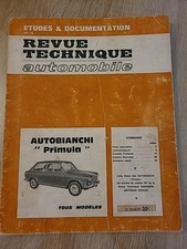 Revue technique Autobianchi PRIMULA