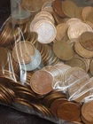 Lincoln Wheat pennies 1909-1958 5+ lbs Bulk Lot unsearched From LG Estate Lot